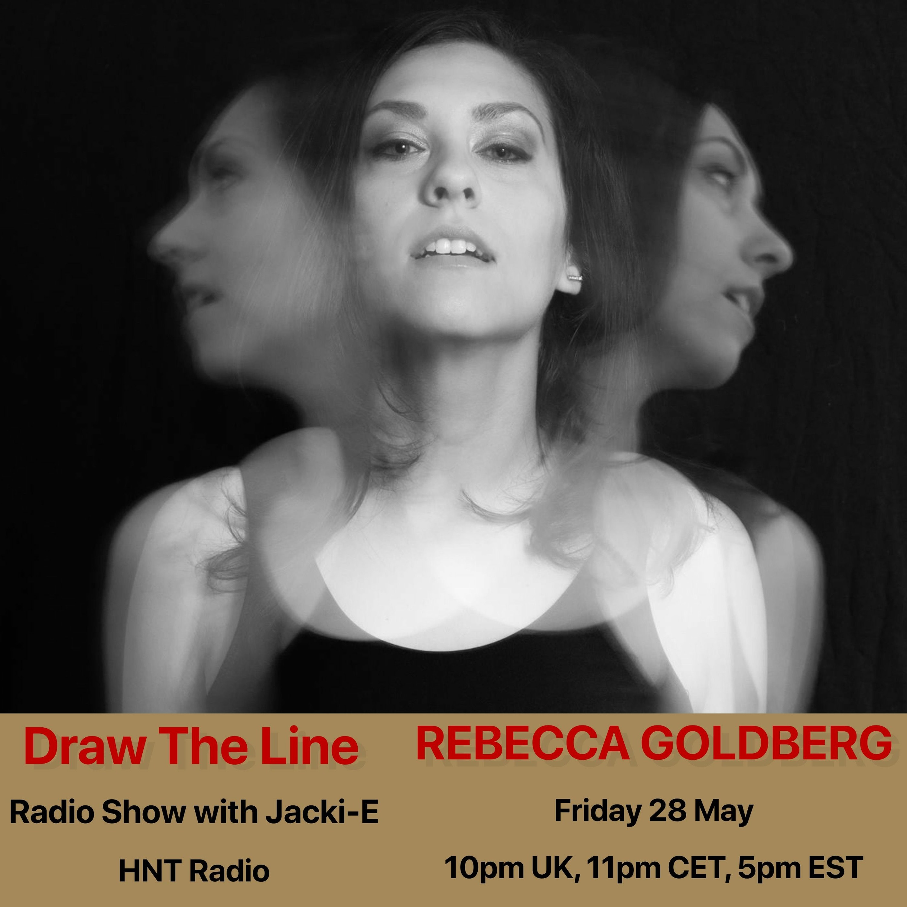 #154 Draw The Line Radio Show 28-05-2021 with guest mix 2nd hr by Rebecca Goldberg episode artwork