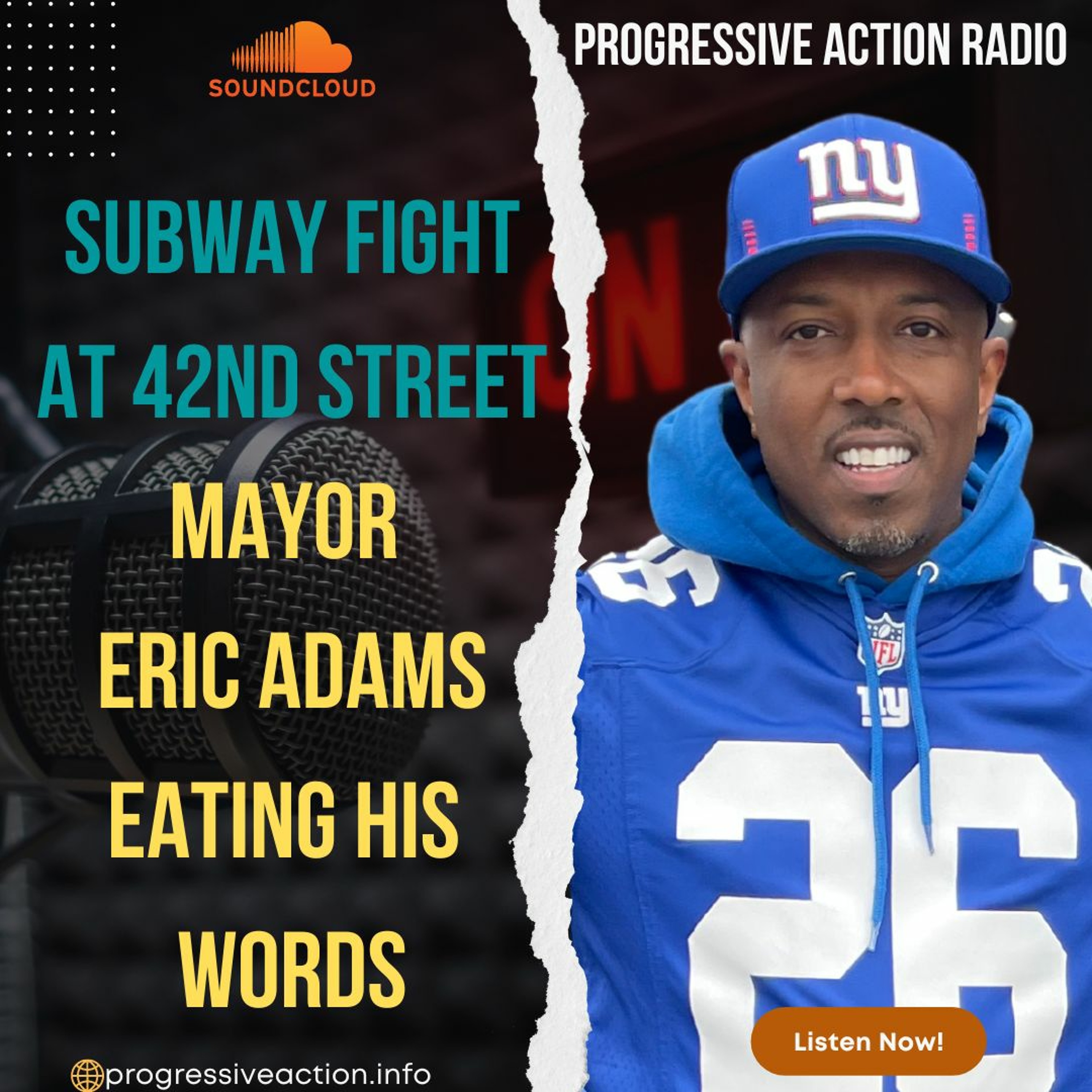 Crime in NYC Subways. Mayor Eric Adams eating his words. Poole vs Green. episode artwork