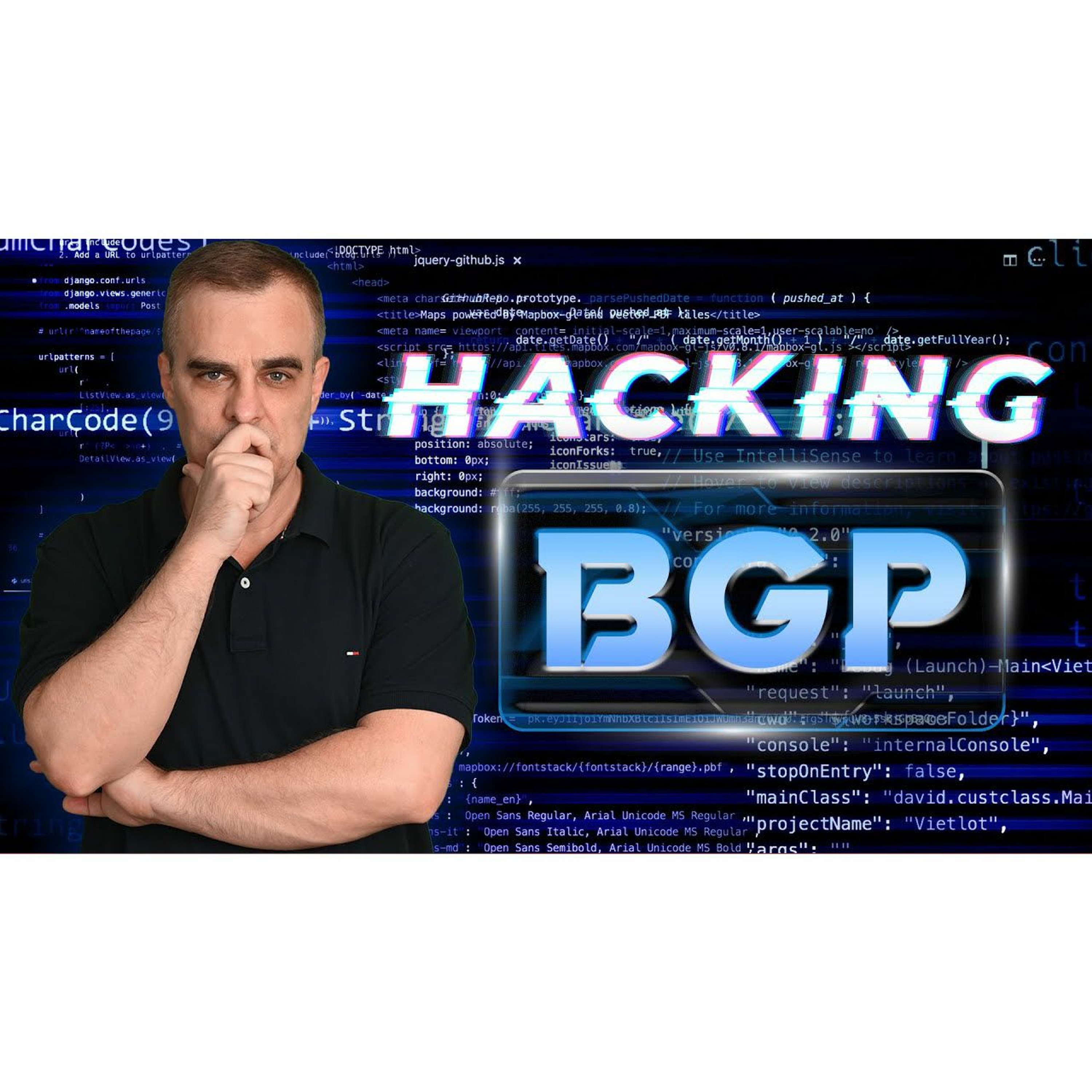 cover of episode #321: Destroying The Internet (BGP Routers) EP 1 | BGP Python Scapy DoS Script