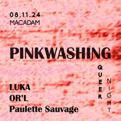 OR'L - 08112024 - Pinkwashing by Gazole Inc - Macadam -Nantes
