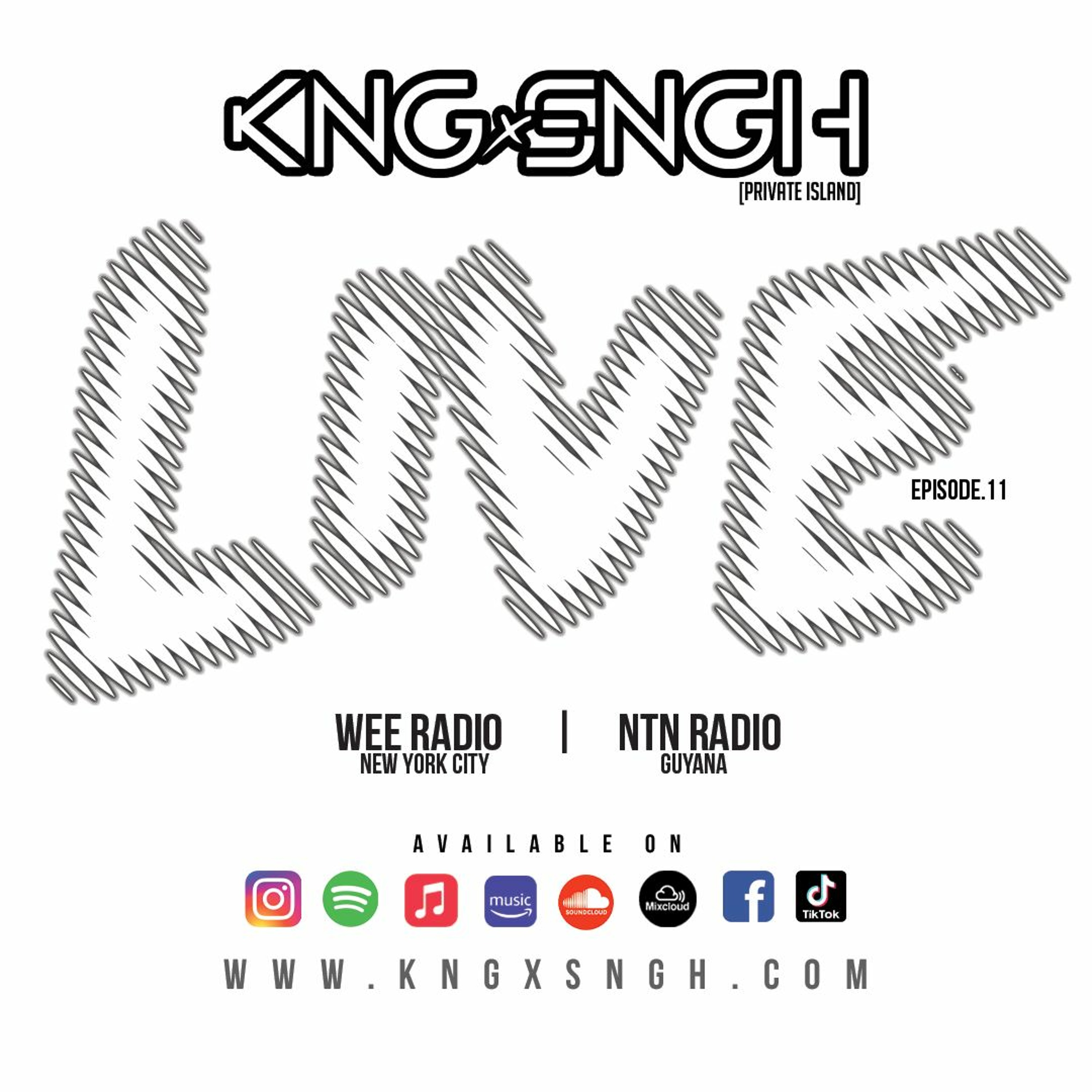 LIVE ep.11 | @kngxsngh | www.kngxsngh.com episode artwork