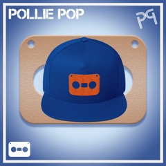 Pollie Pop Polo Blue Hat Orange Tape