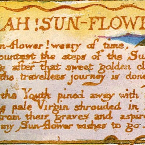 Ah! Sunflower --- William Blake (in song)