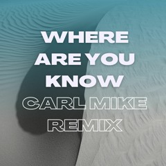 Where Are You Now (Carl Mike Remix)