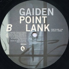 Gaiden - Point Blank (Speedy J Remix) [Music Man Records]
