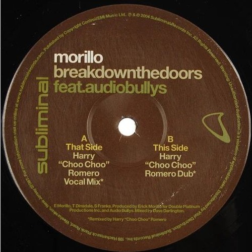 Erick Morillo X Davasco - Break Down The Doors On Repeat (The Machine Reboot)