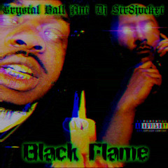 BLACK FLAME FT CRYSTAL BALL ANT
