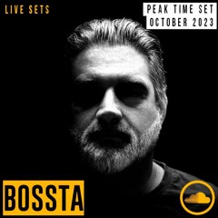 Bossta - Techno Peak Time Live Set - October 2023