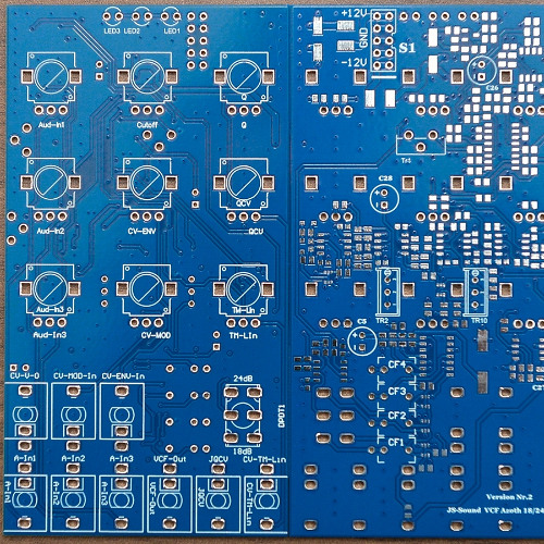 JS-Sound VCO Mercury & VCF Azoth & Loop ADSR & 2xLFO Dry Demo1