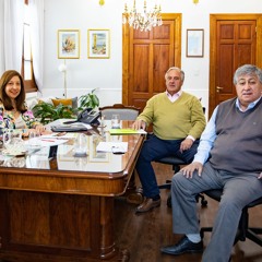 Hugo Funes-Carreras se reunió con el intendente de Chimpay