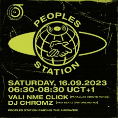 Peoples Station #19 on Jungletrain.net - 2023/09/16 DJ Chromz & Vali NME Click
