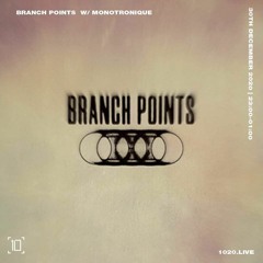 Branch Points w/ Monotronique - 1020 Radio - December 2020