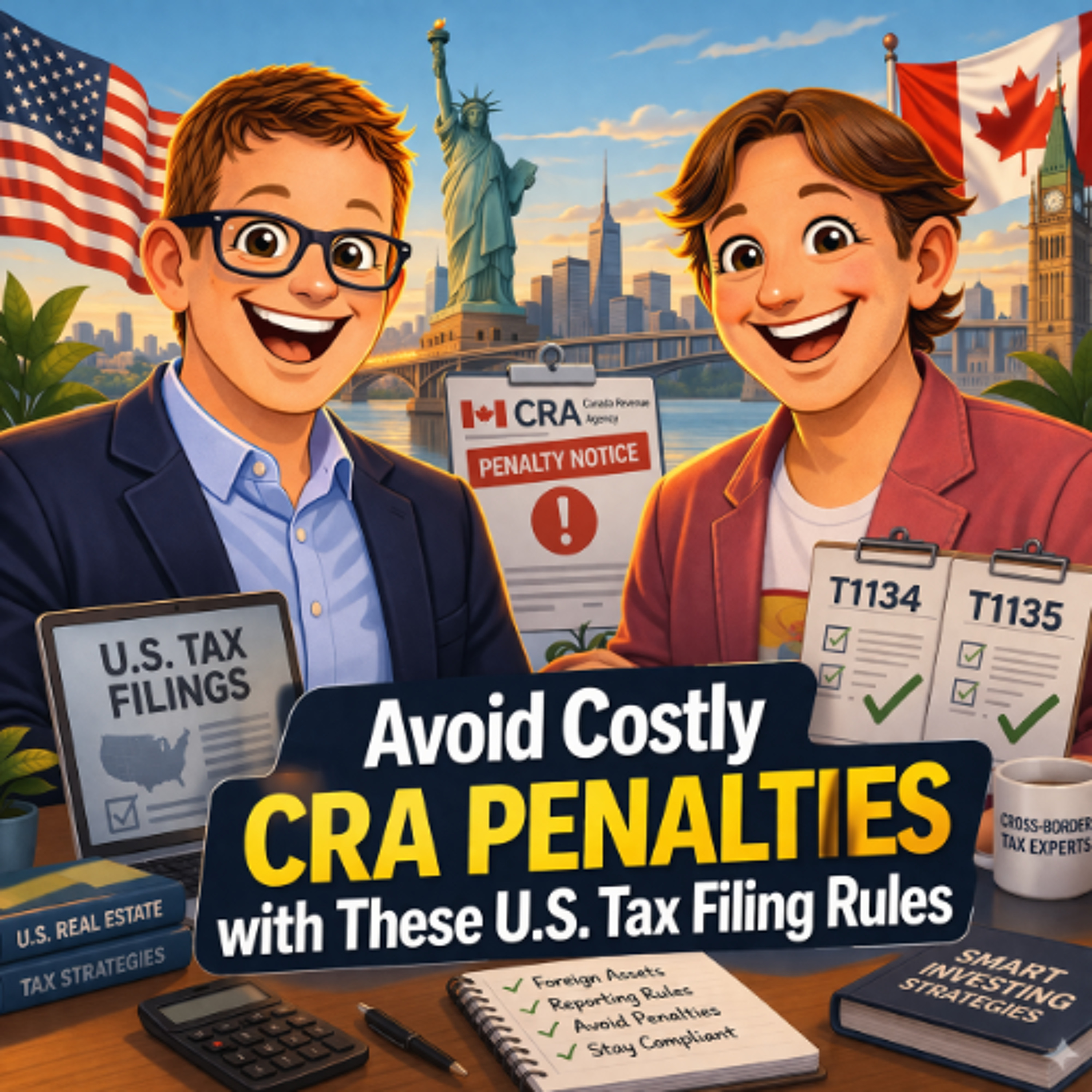 EP415 Avoid Costly CRA Penalties with These U.S. Tax Filing Rules with Tim Miron