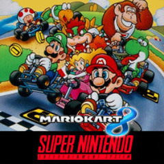 Wario's Gold Mine - Mario Kart 8 SNES