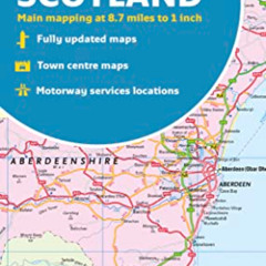 [ACCESS] EPUB 📪 2019 Collins Road Map Scotland by  Collins Maps [EBOOK EPUB KINDLE P