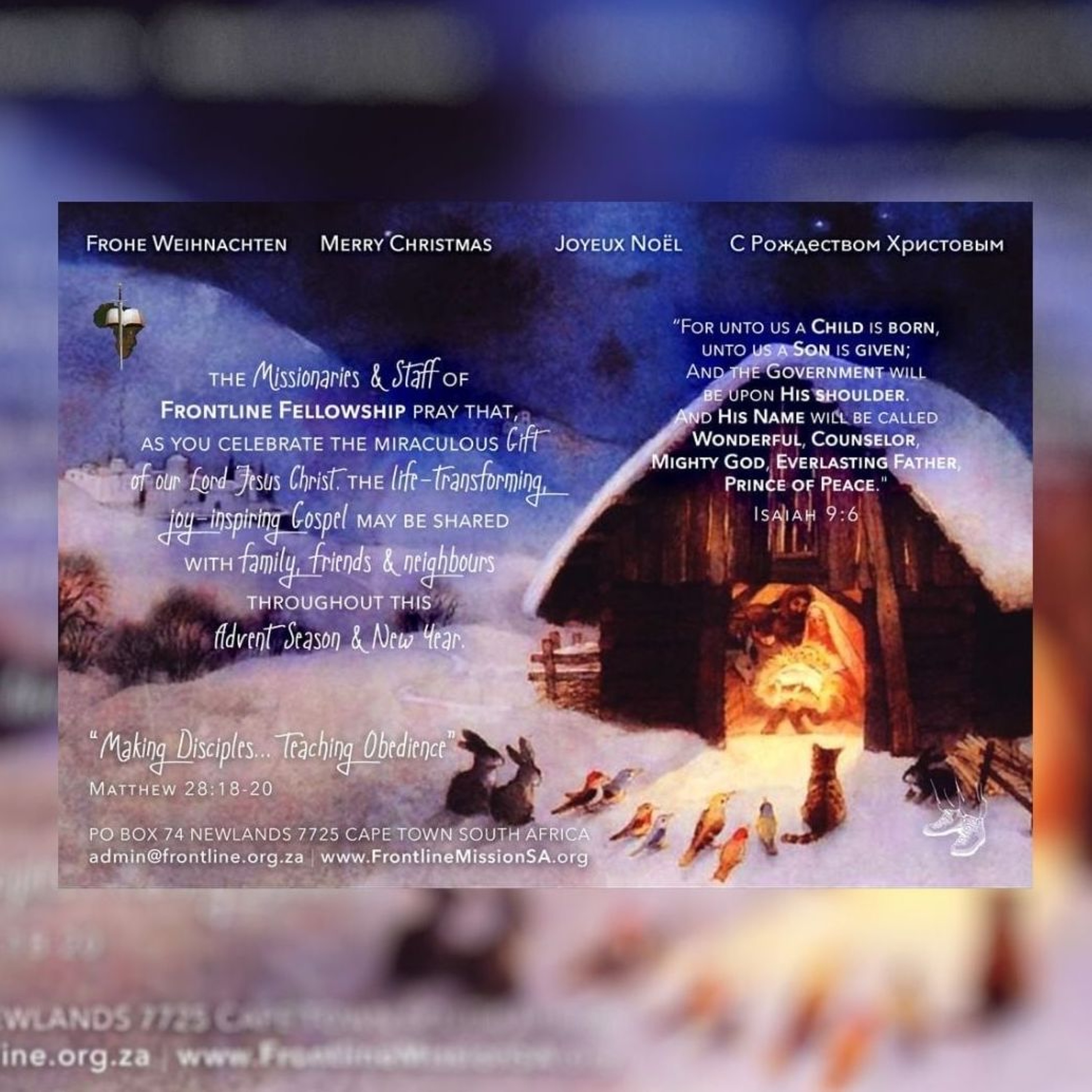 Peter’s Christmas Message Celebrating The Greatest Man Ever Born episode artwork