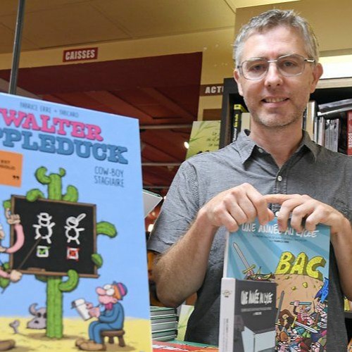 Interview de Fabrice Erre dessinateur de BD - petite librairie de Sommières