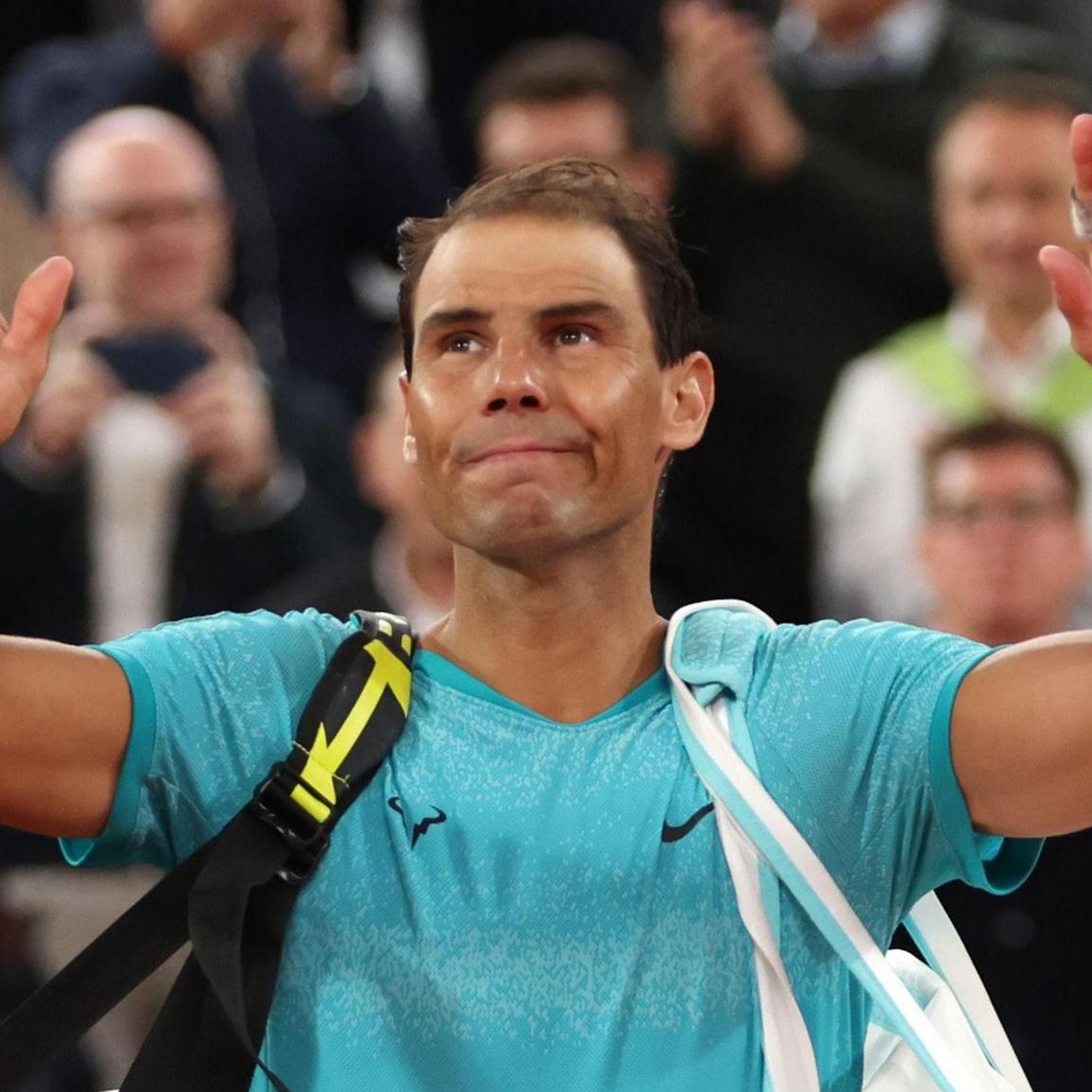 Tennis Legend Rafael Nadal announces retirement episode artwork