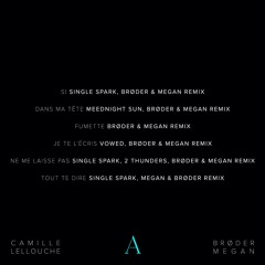 Camille Lellouche - Tout te dire (Single Spark, Brøder & MEGAN Remix)