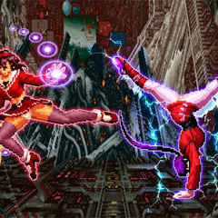 Shermie kicks back with Athena -- Tenkai- 2026