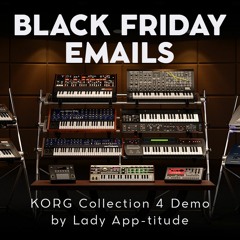 Black Friday Emails (Korg Collection Test)