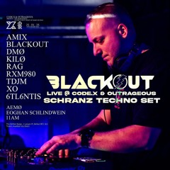 LIVE @ Code.X & Outrageous - Schranz Techno DJ Set - 25.01.2025