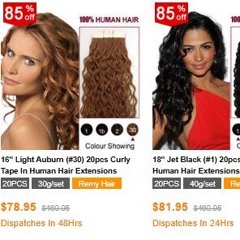 curly tape in hair extensions