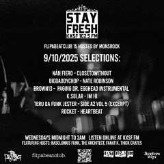 Stay Fresh Radio KXSF 2025.09.10