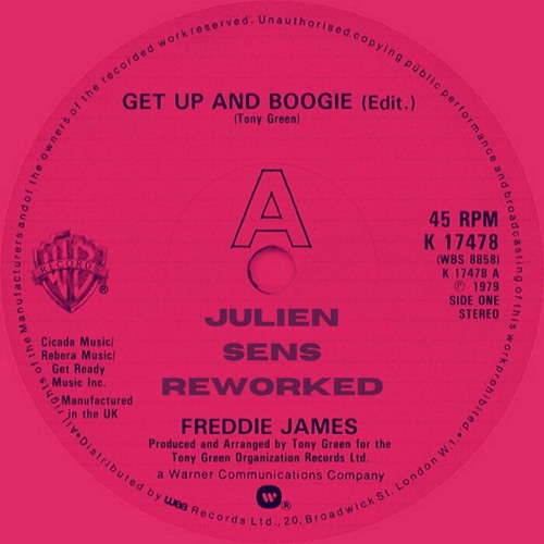 Freddie James - Get Up And Boogie (Julien Sens Reworked)FREE DL