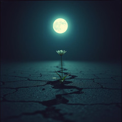 Flower & Stones
