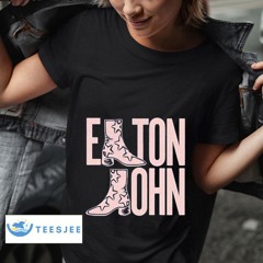 Elton John Troubadour Boot Shirt