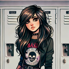 Black eyed girl from my high school