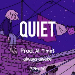 |무료비트| 'Quiet' 새벽 옥상 생각나는 칠한 기타 비트 / chill guitar beat (Prod - 올타임 All Time$)