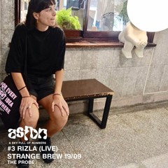 ASFON#3 Rizla (Live) @ Strange Brew 19.09 The Probe