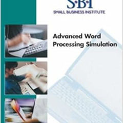 View KINDLE 💏 SBI: Advanced Word Processing Simulation by Ann Ambrose,Dorothy L Jone