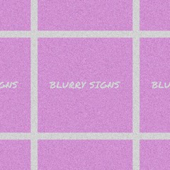 blurry signs