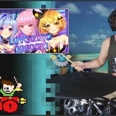 「LUVORATORRRRRY!」夜空メル＆天音かなた＆Mori Calliope Cover On Drums!