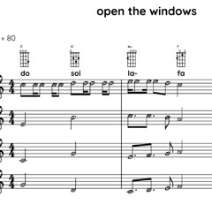 open the windows
