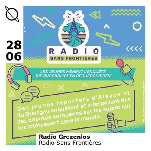 Radio Grezenlos // Radio Sans Frontières Soundcloud podcast image for