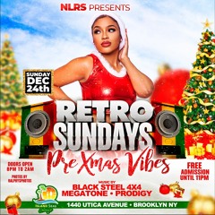 RETRO SUNDAYS PRE X-MAS VIBES FT.DJ KORREK