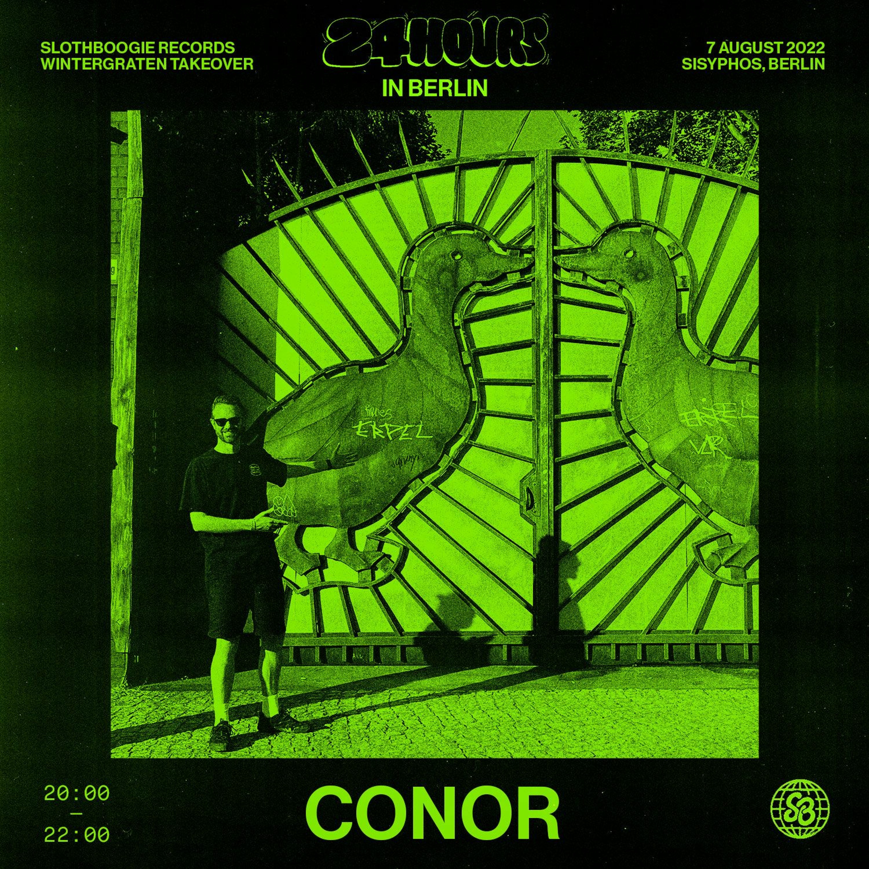 SB Sisyphos Takeover - Conor (20:00-22:00)