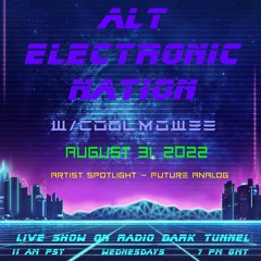 AUGUST 31, 2022  ALT - ELECTRONIC - NATION W/COOLMOWEE (SHOW no. 22) w/ Future Analog