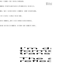 MINIMAL 1