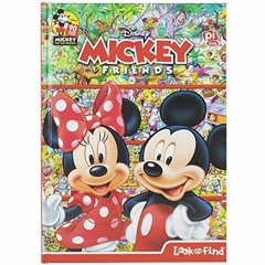 Access [PDF EBOOK EPUB KINDLE] Disney Mickey Mouse & Friends - 90th Anniversary Look and Find - PI K