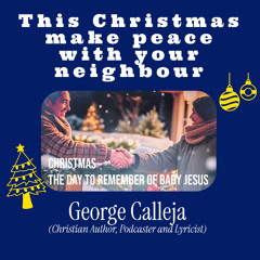 This Christmas - make peace with your neighbour