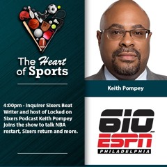The Heart of Sports w Jason Springer & Jeff Cohen: Guest Keith Pompey