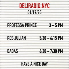 BABAS on Deli Radio - 01.17.25
