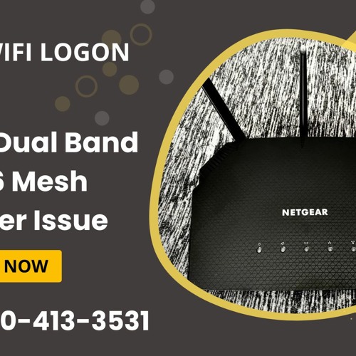 Netgear Dual Band WiFi 6 Mesh Extender Issue Call +1-800-413-3531