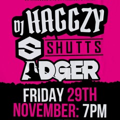 DJ Haggzy and MC Shutts, and MC DJ Adger, Live on Tiktok Friday 29th November