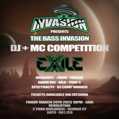 THE BASS INVASION DJ COMPETITION MIX - WA!DE